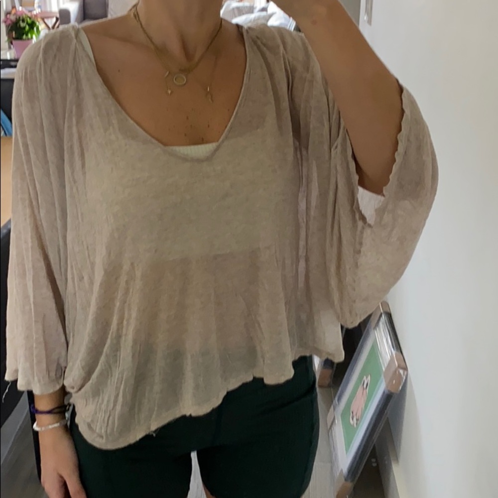 Blue Life Hooded Parachute Top